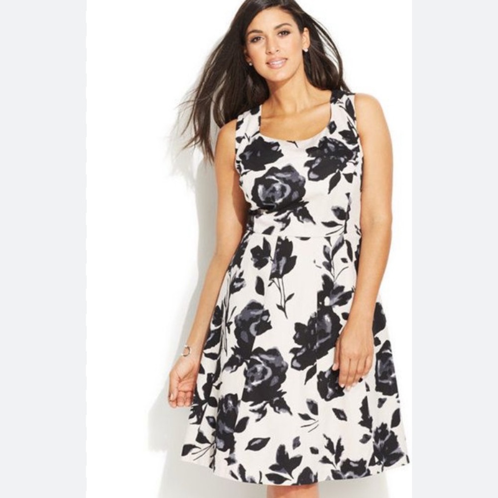 Inc 18w floral dress